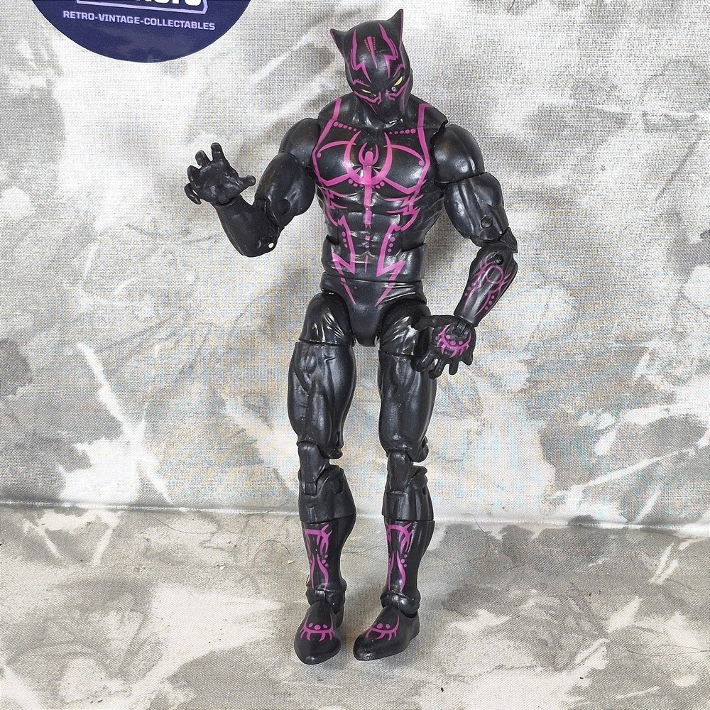 Marvel Legends Black Panther Purple Vibranium Glow Figure Okoye BAF Hasbro E1742